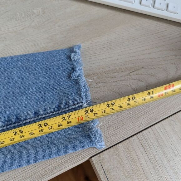 Levi's 711 Skinny Light Wash Mid Rise Ankle Jeans Women's 27 - Picture 11 of 12